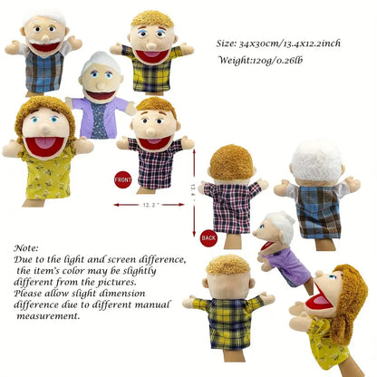Lila Schattige Handpuppe - Kreatives Spielzeug für Kinder