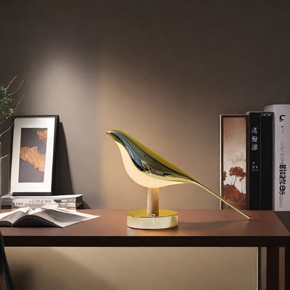 Vogelförmige LED-Lampe – Eleganz und Ruhe in jedem Raum