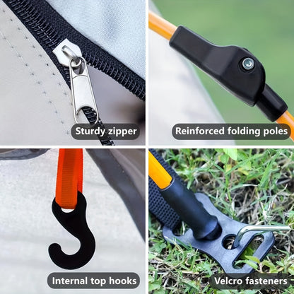 QuickCamp Klappzelt – Komfort und Schutz für jeden Outdoor-Ausflug