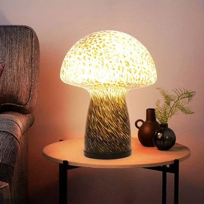 Verspielte Pilz-Lampe – Raffinierte Atmosphäre mit einem Retro-Twist