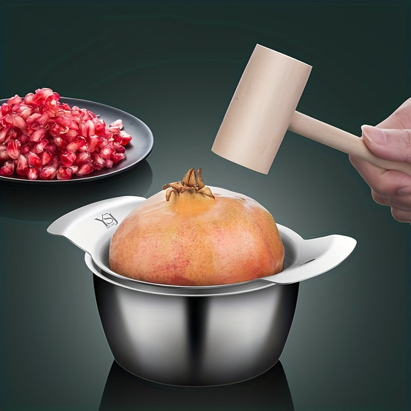 Granatapfel-Schälmaschine Set – Schnell und Einfach Granatäpfel Ernten und Schälen