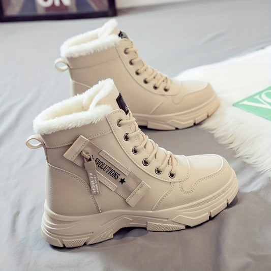 Winter Komfort Stiefel für Damen – Warme Ankle Boots mit Stilvollem Design