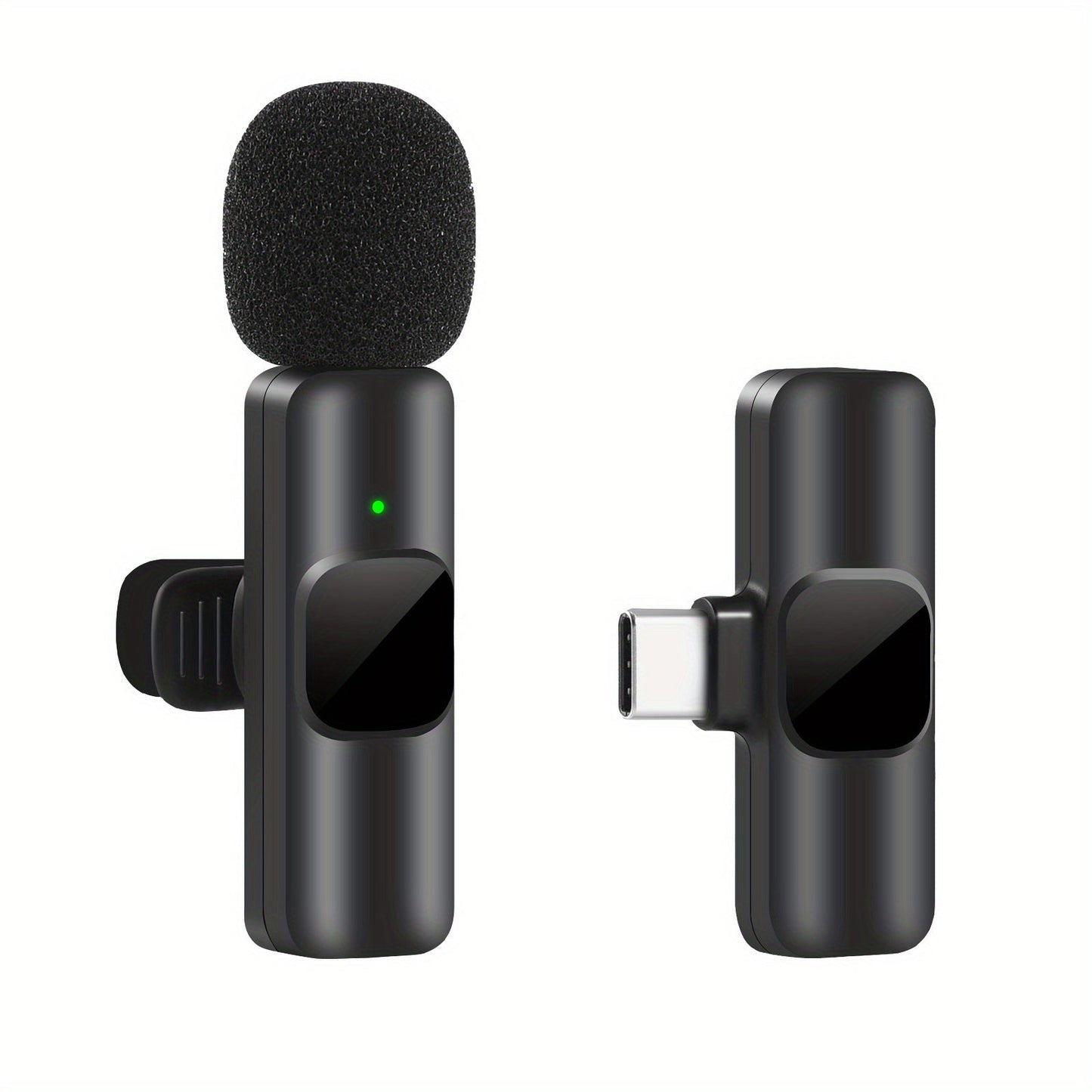 Professionelles drahtloses Lavalier-Mikrofon - Perfekt für Videoaufnahmen und Live-Streaming