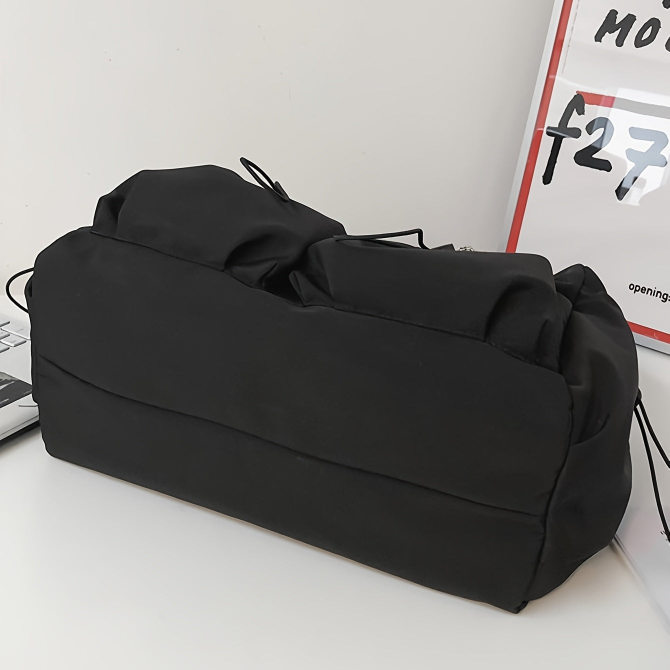 UrbanEase Umhängetasche – Kordelzug Schultertasche mit großer Kapazität