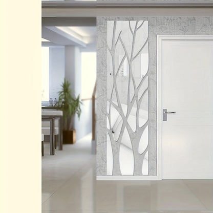 NatureLine 3D Acryl Wanddekoration – Einzigartiges Zweigdesign für Wohnzimmer und Flur