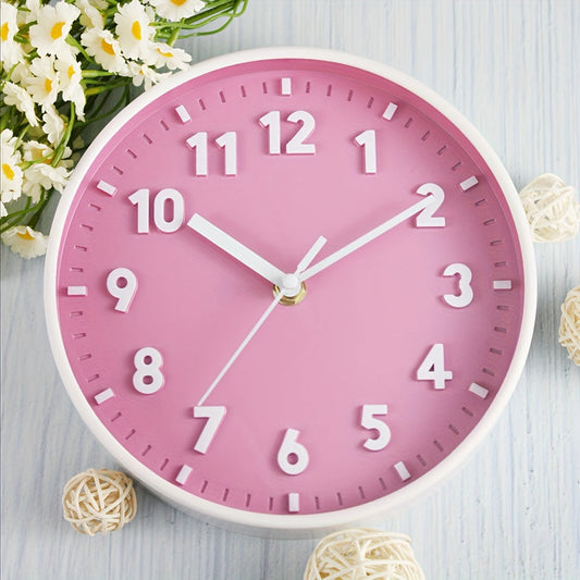 PinkTime Rosa Wanduhr – Modern und dekorativ für jedes Zimmer