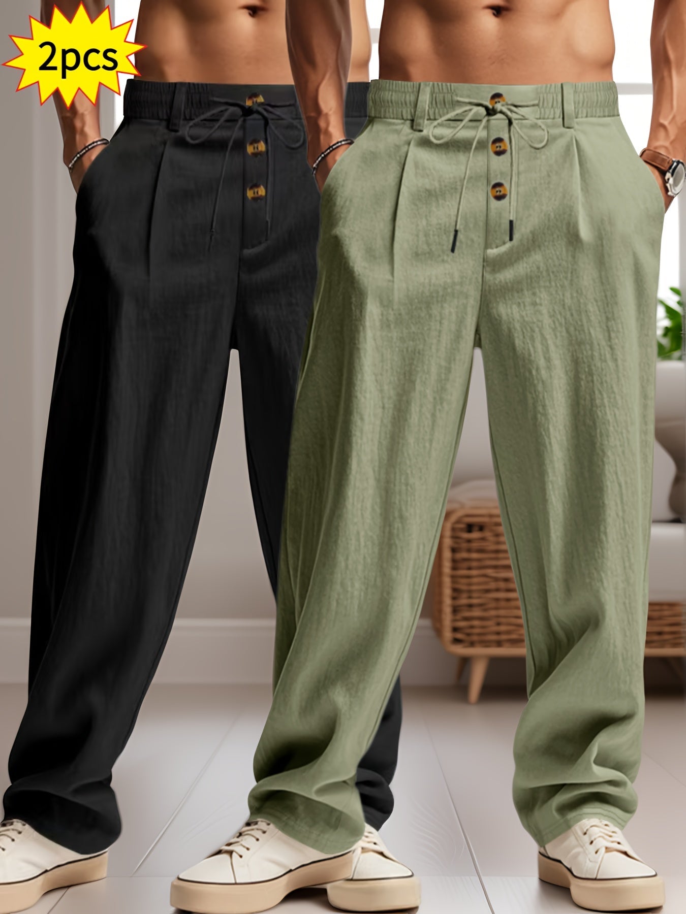Entspanntes Luxe Hosen Set - Komfort und Stil ohne Kompromisse