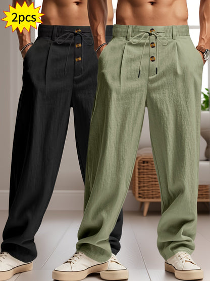 Entspanntes Luxe Hosen Set - Komfort und Stil ohne Kompromisse