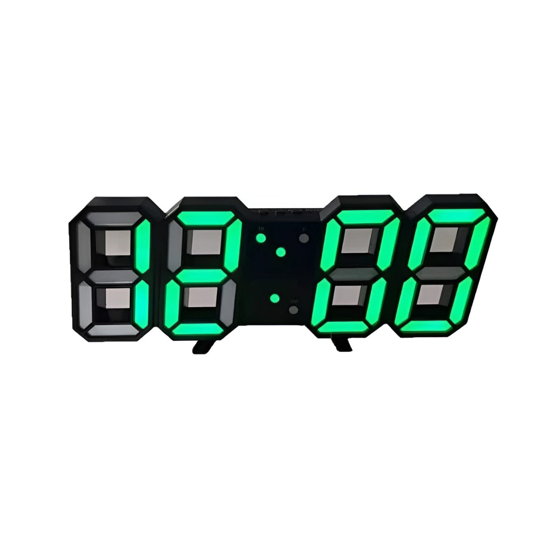 Futuristische LED-Wanduhr – Minimalistisches Design mit intelligenter Zeitanzeige