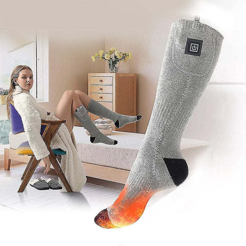 ThermoGlow Aufladbare Heizsocken – Warm und Bequem