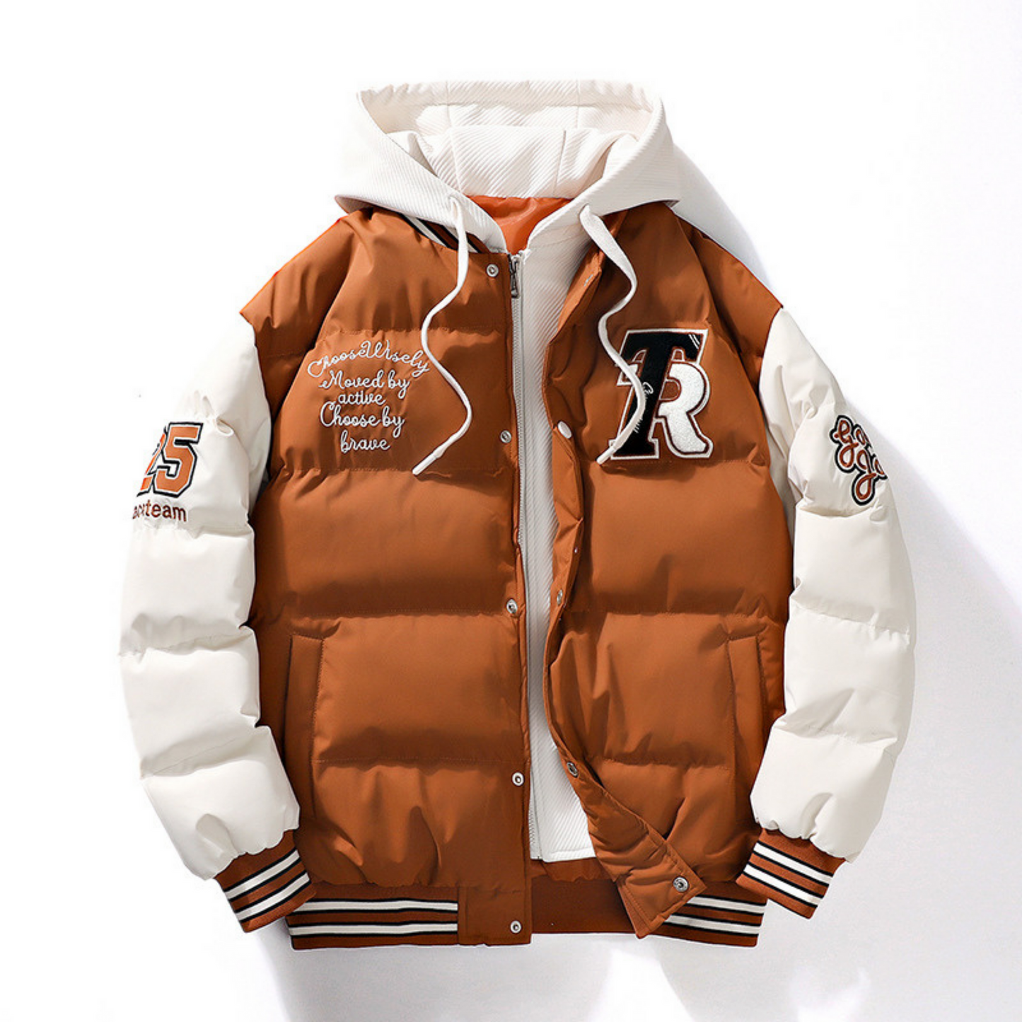 Liam Sportliche Wattierte Jacke - Für einen Mutigen und Bequemen Look