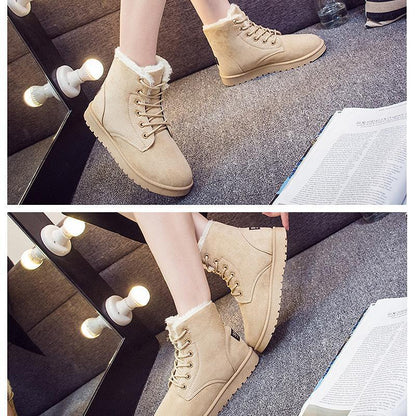 NordicWarm Winterstiefel für Damen – Wasserdicht, Gefüttert und Rutschfest
