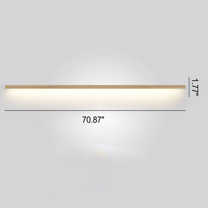 Minimalistische Holz-Wandlampe – Stimmungsvolle Beleuchtung für jeden Raum
