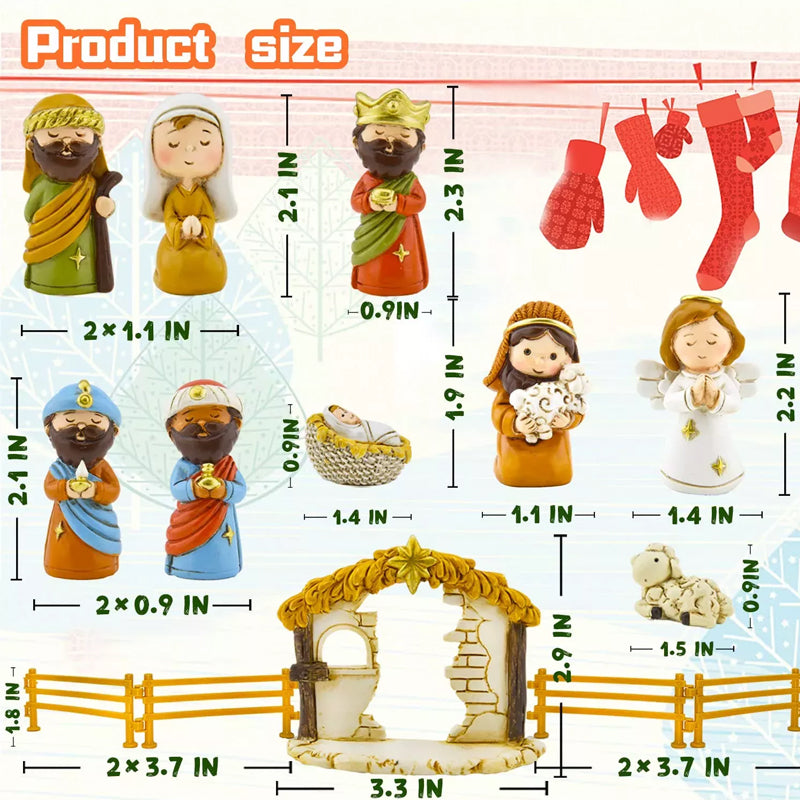 Weihnachtliche Krippen-Adventskalender – Für ein magisches Weihnachts-Erlebnis