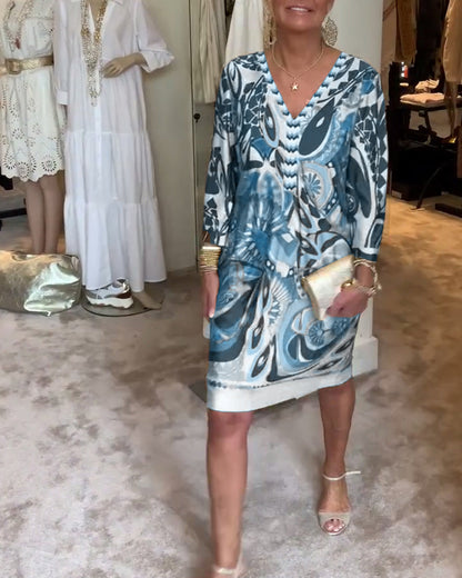 Vintage Vibe Kleid – Elegant und bequem für jede Gelegenheit