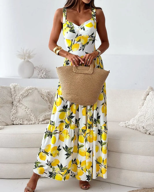 Sommerliches Maxikleid - Leicht und fließend