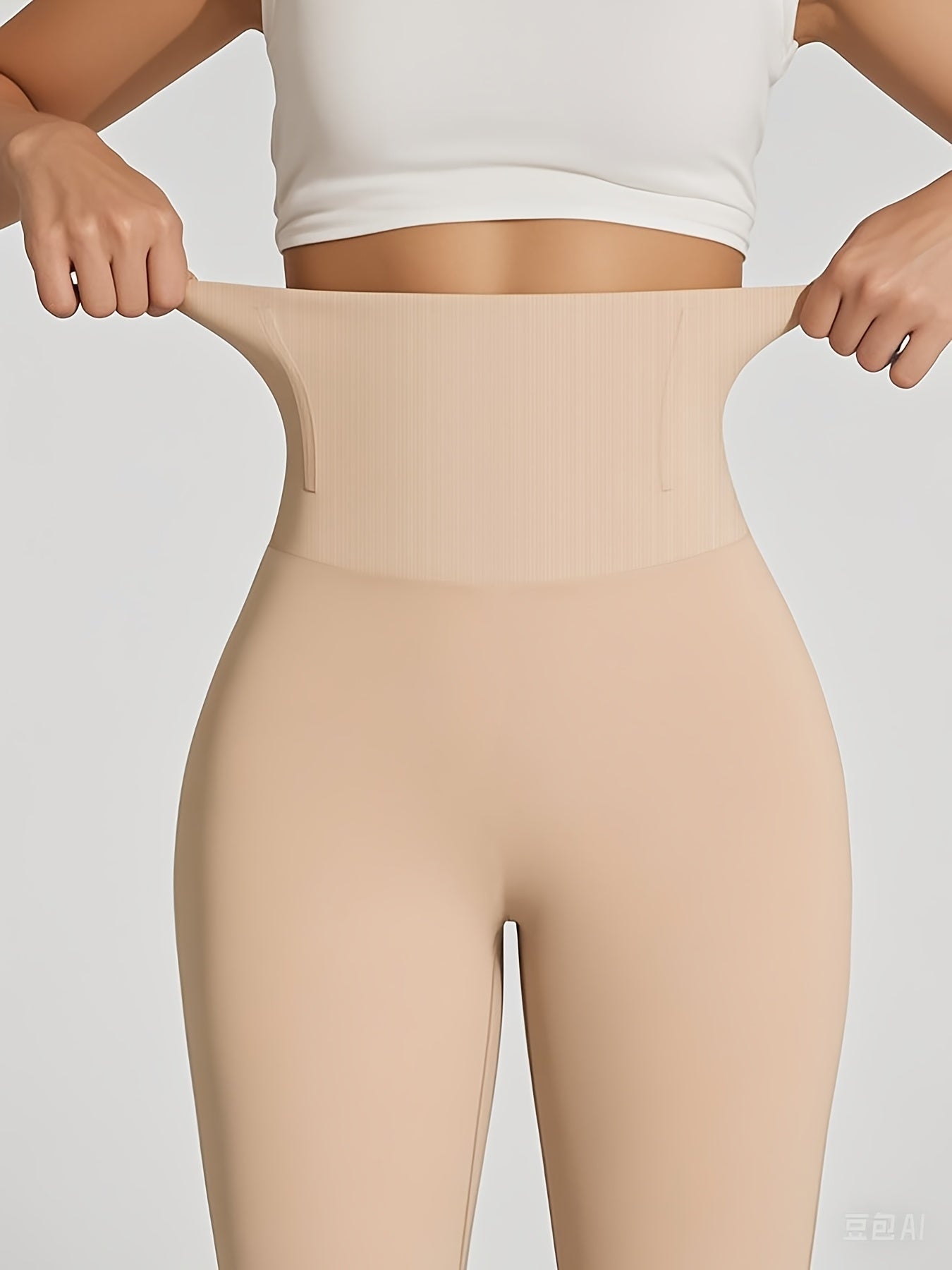 Damen Hohe Taille Yogahose – Bequem, Figurformend und Atmungsaktiv