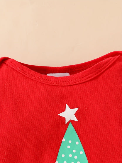 Liebes Weihnachtsbody-Set - Für Babys Erste Weihnachtserinnerungen