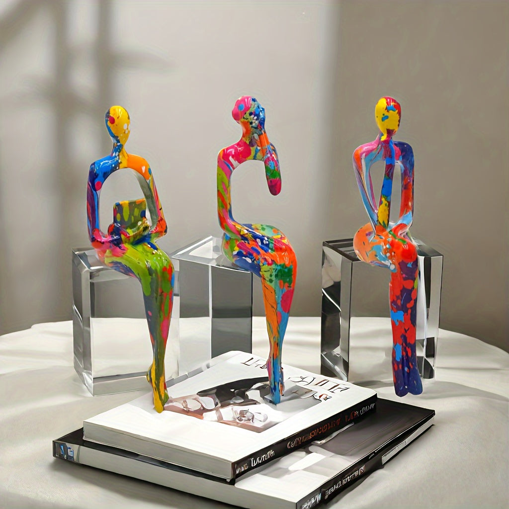 FarbExplosion Kunstfiguren Set – Für eine mutige und kreative Innenausstattung