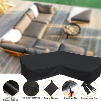 ShieldGuard Outdoor Abdeckung – Robuster Schutz für V-förmige Loungemöbel