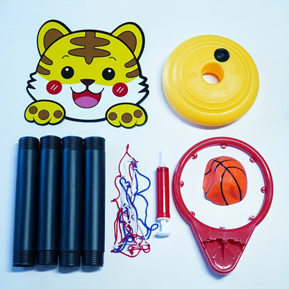 Fröhlicher Tiger Basketballkorb – Ideal für aktive Kinder