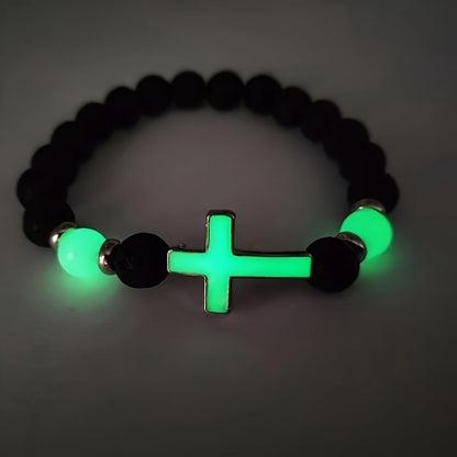 Leuchtendes Armband mit Kreuzperlen – Für einen einzigartigen Stil