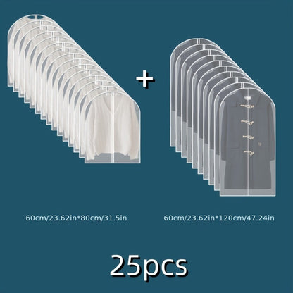 ClearGuard Kleidersäcke Set – Praktisch und Schützend