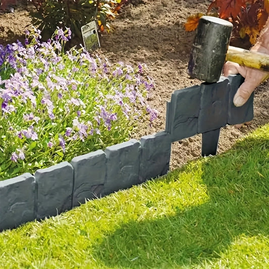 Steinlook Gartenrand Set – Praktisch und Dekorativ