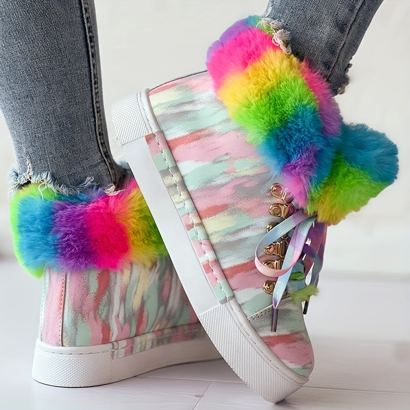 Ember Fluffy Boots – Für winterliche Wärme und Komfort