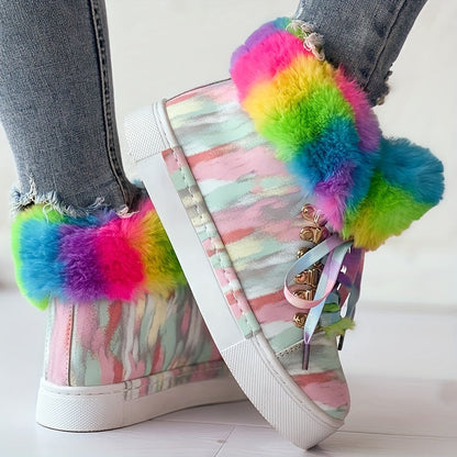 Ember Fluffy Boots – Für winterliche Wärme und Komfort