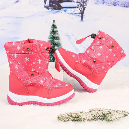 Fröhliche Winterstiefel für Kinder – Wärme und Spaß im Schnee