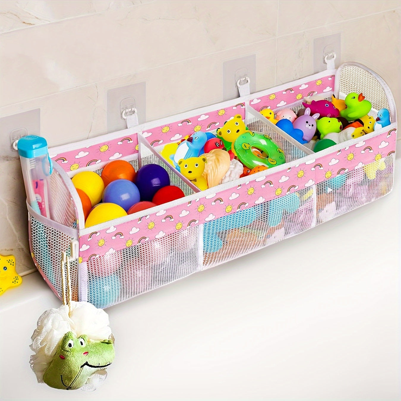 Mesh Badespielzeug-Organizer – Ein Perfektes Geschenk zum Muttertag