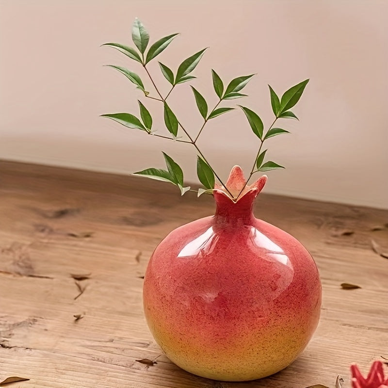 Granatapfel Vase – Handgemachte elegante Dekoration
