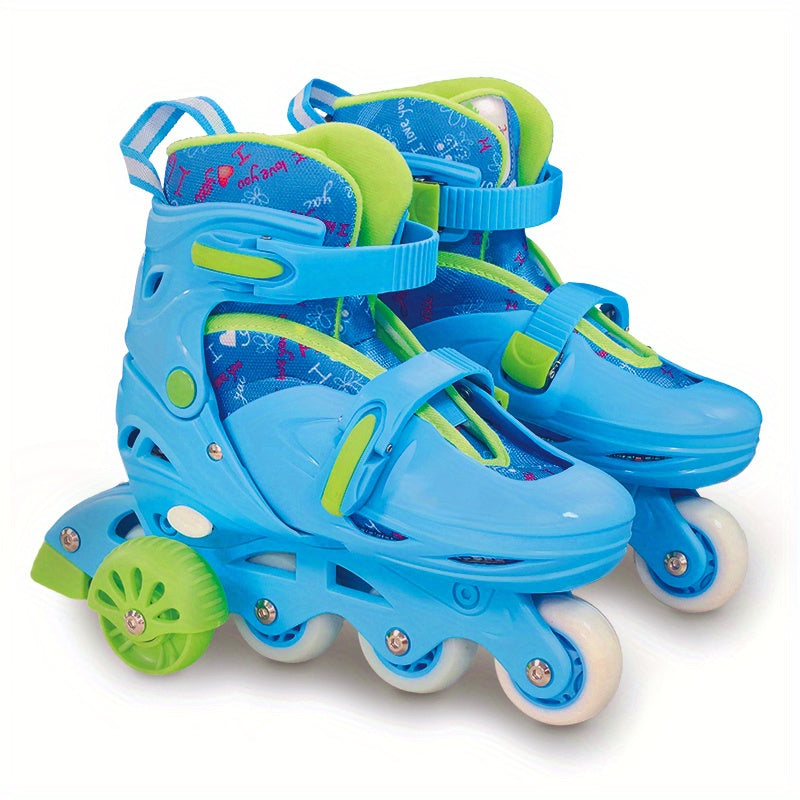 LichtBlits Verstellbare Rollerschuhe - Für Kinder mit Stil und Geschwindigkeit