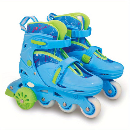 LichtBlits Verstellbare Rollerschuhe - Für Kinder mit Stil und Geschwindigkeit