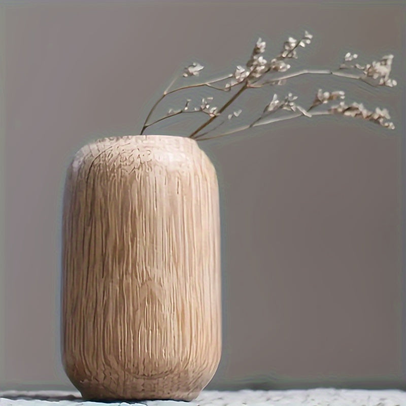 Holzgeometrische Vasen Set – Ein zeitloses Stück für dein Interieur