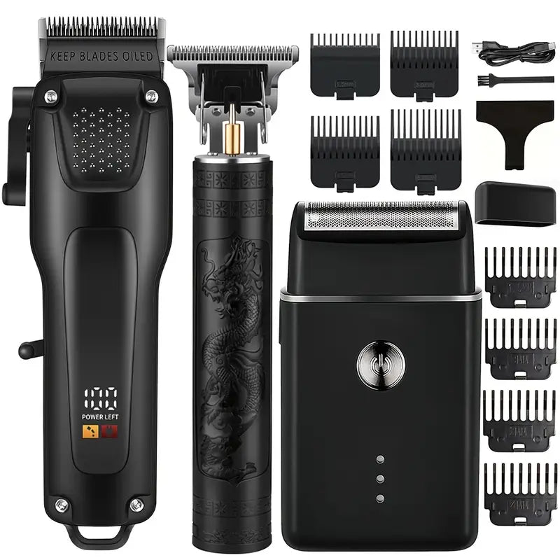 ProTrim Grooming Set – Kabellos und Professionell für Perfekte Stylings