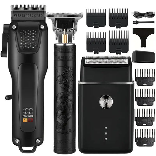 ProTrim Grooming Set – Kabellos und Professionell für Perfekte Stylings