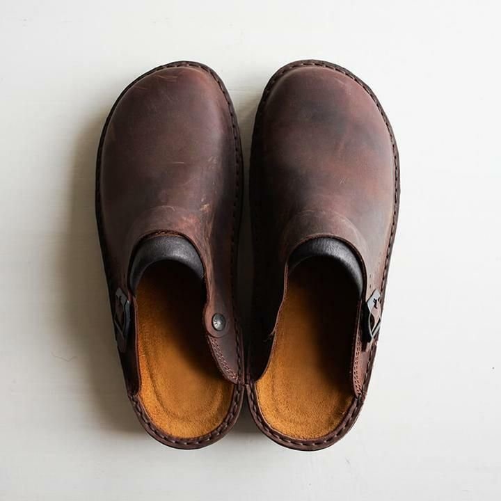 Luxus Leder Clogs für Herren – Bequem und stilvoll für den Alltag