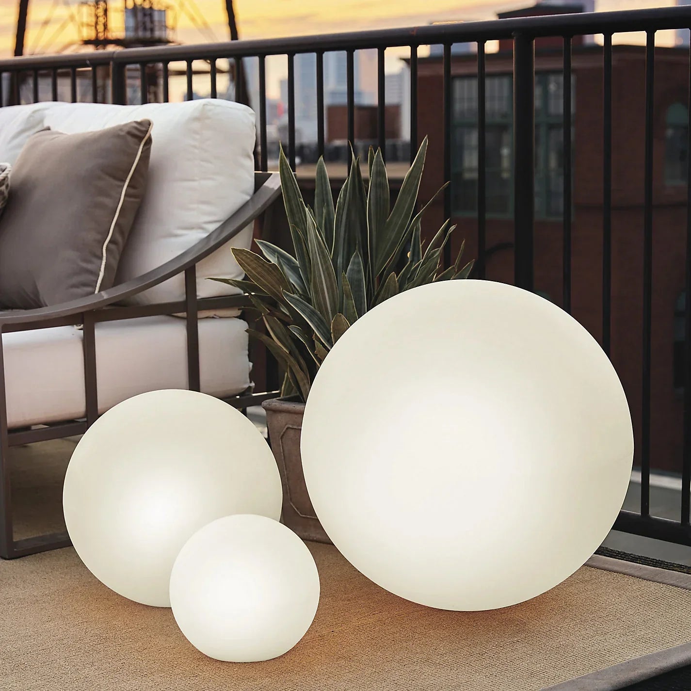 Outdoor-LED-Kugelleuchten für Garten und Terrasse