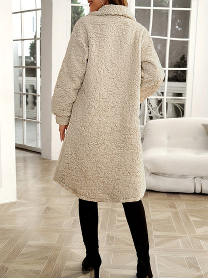 Luna Teddy Jacke – Warm und Stilvoll für Damen im Winter