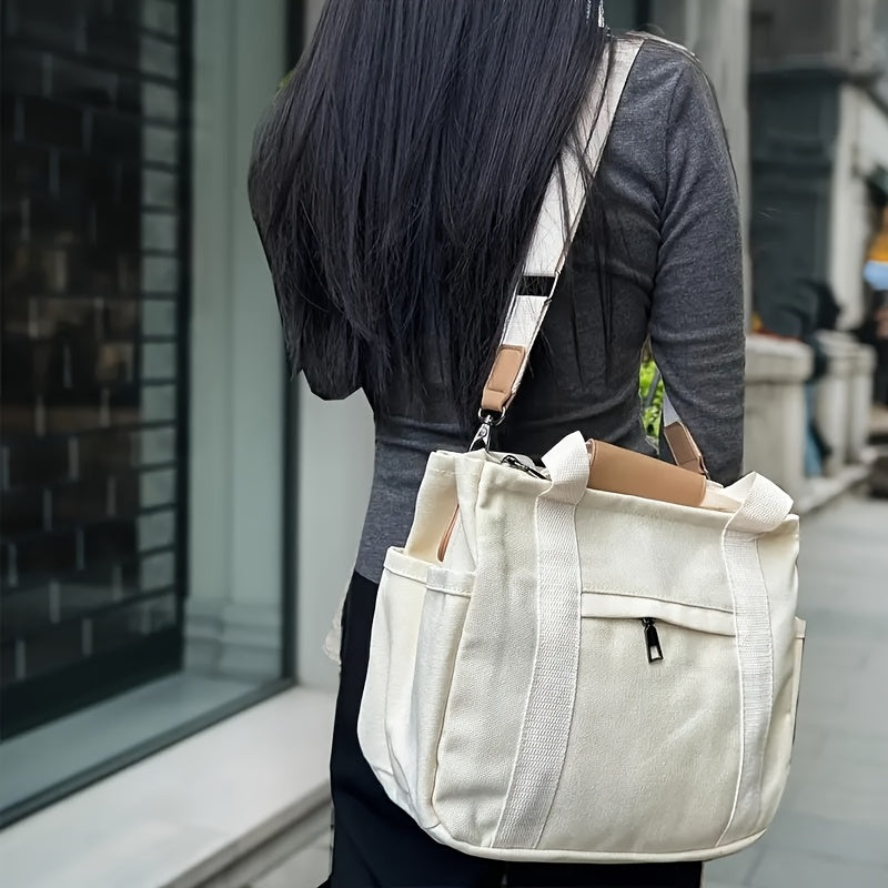 ComfortCarry Damen Tote Tasche – Leichtgewicht mit Abnehmbarem Band und Viel Stauraum
