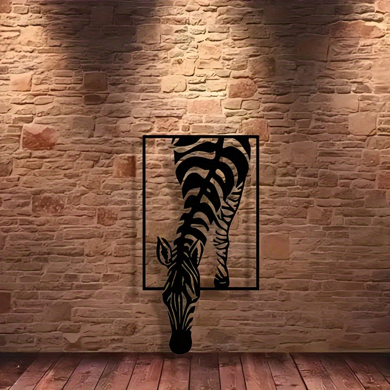 Zebra Silhouetten Wanddekoration – Stylische Eleganz für deinen Raum