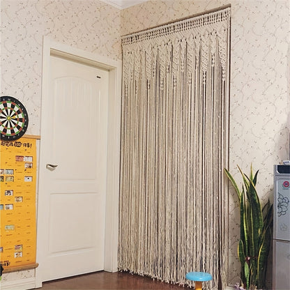 Boho Makramee Vorhang – Dekorativ und Praktisch als Trennvorhang