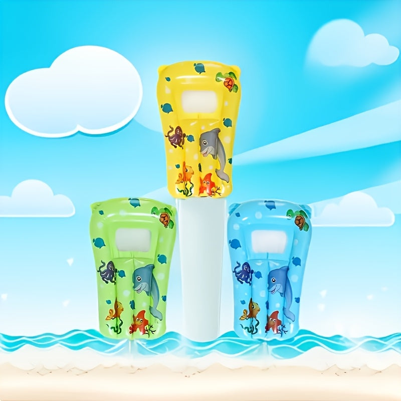 Aufblasbares Schwimmbrett – Einheitsgröße mit lustigem Meereslebewesen-Design