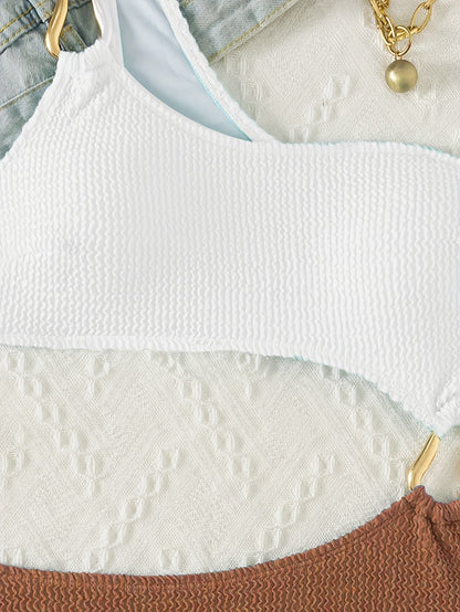 Elegantes Damen Ein-Schulter Badeanzug – Komfort und Design