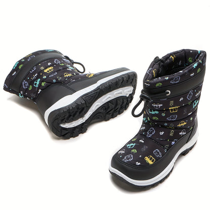 Spielerische Abenteurer Schneestiefel für Kinder – Warm und sicher für draußen