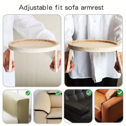 Praktisches Bambus-Tablett – Kompakt und Praktisch für Sofa und Bett