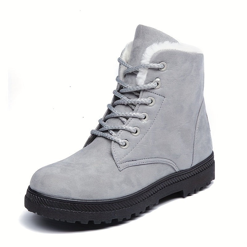 Damen Stilvolle Winter Stiefeletten - Halte deine Füße warm und komfortabel