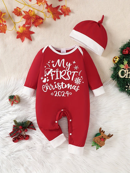 Weihnachts-Baby-Outfit – Für die ersten Feiertage mit Stil